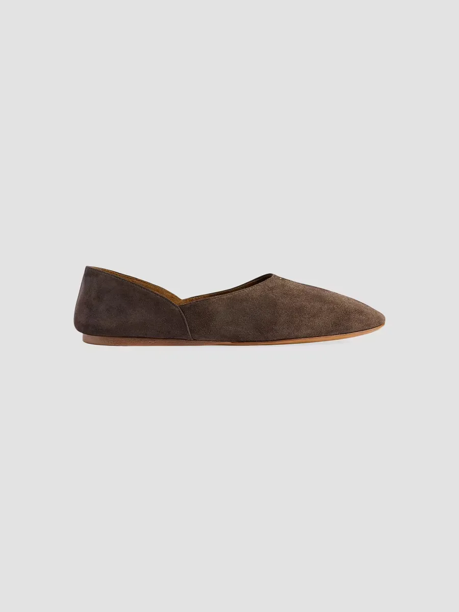 Jane Suede Flats by Khaite