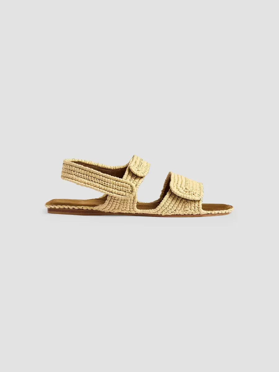 Boden Raffia Sandals by Khaite