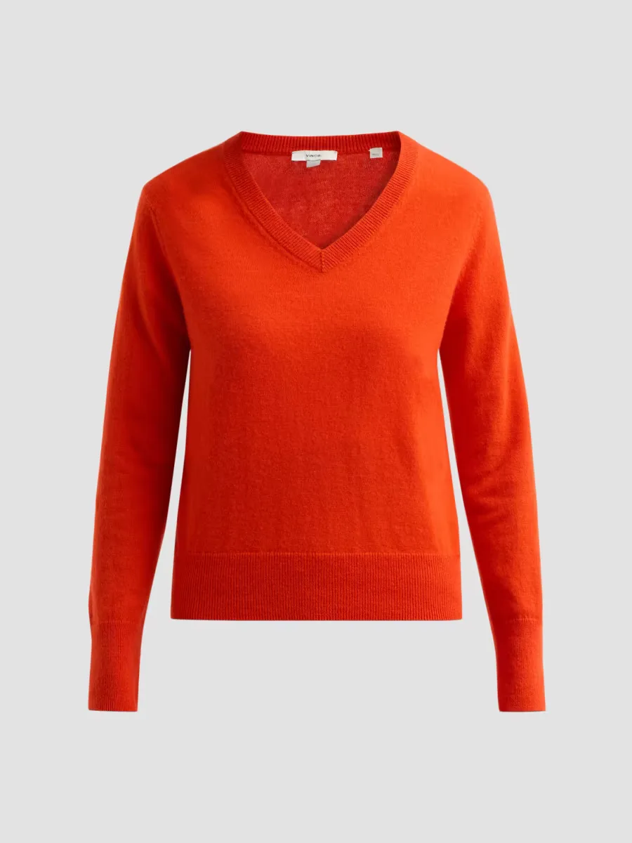 V-Neck Cashmere Sweater by Vince