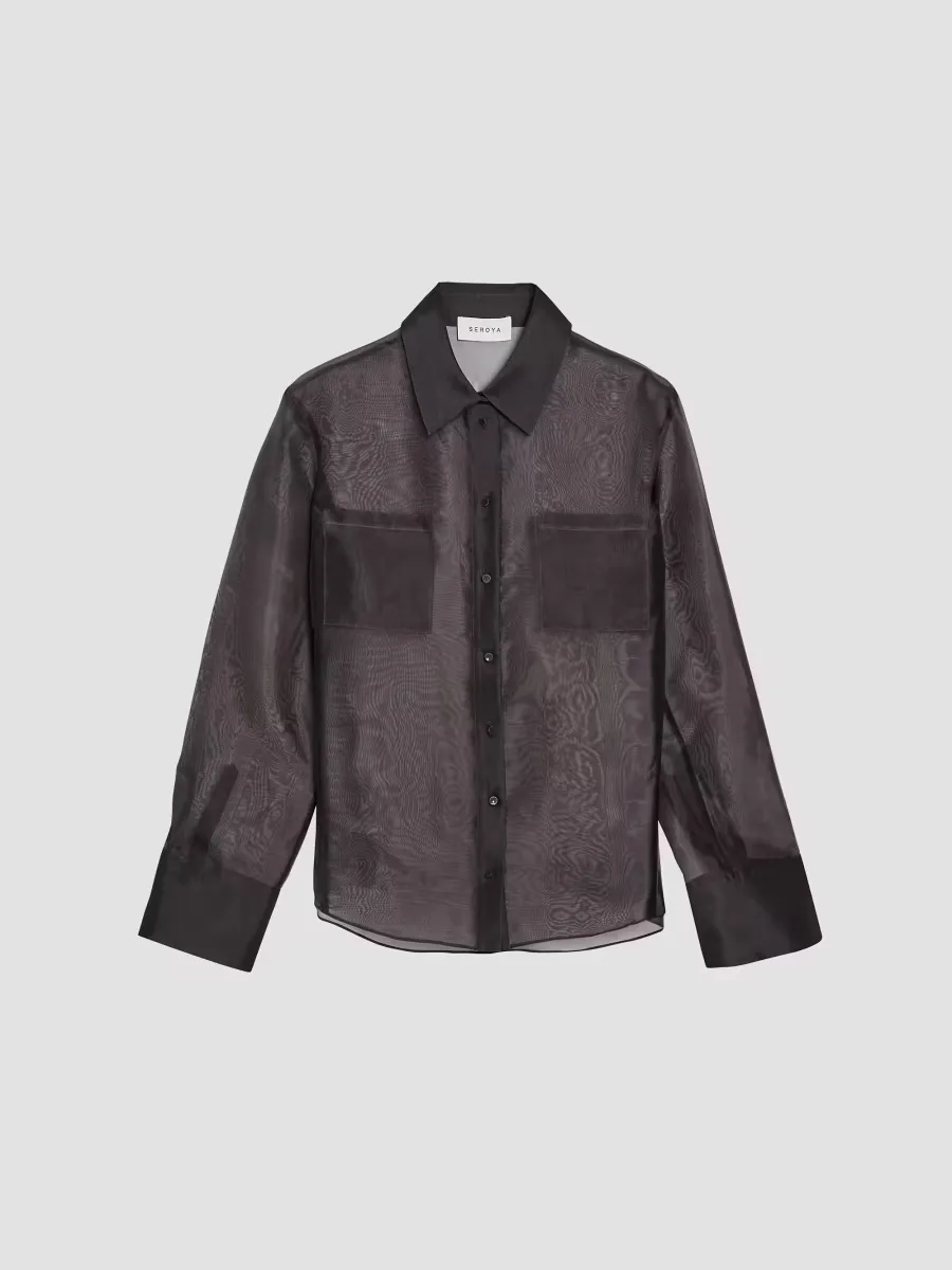 Estella Sheer Top by SEROYA