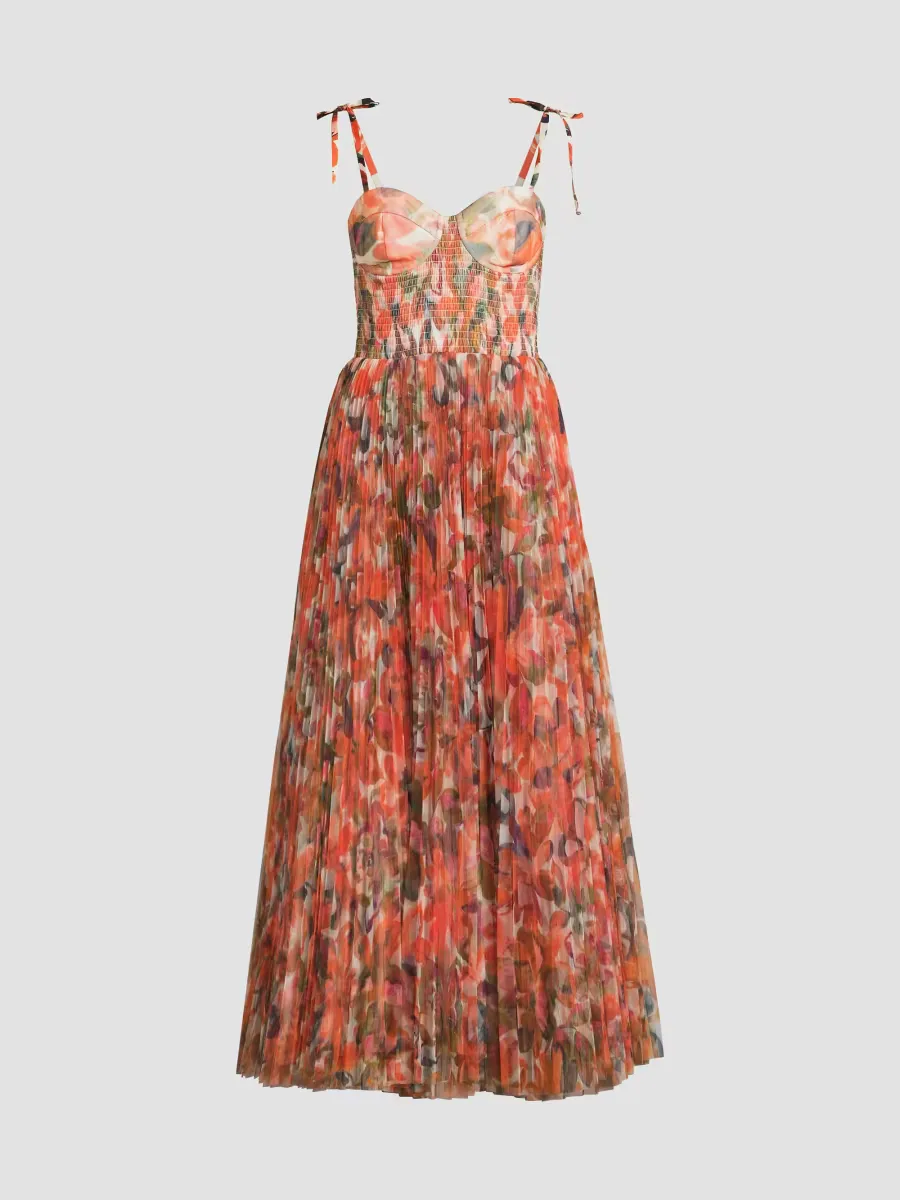 Hutch Brianna Shoulder Tie Maxi Dress by Hutch