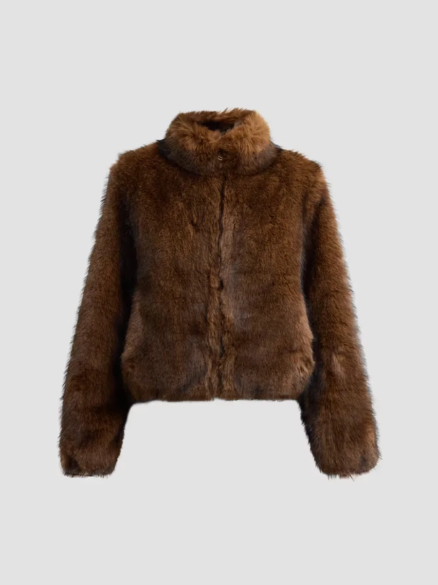 Jamie Faux Fur Jacket by Generation Love