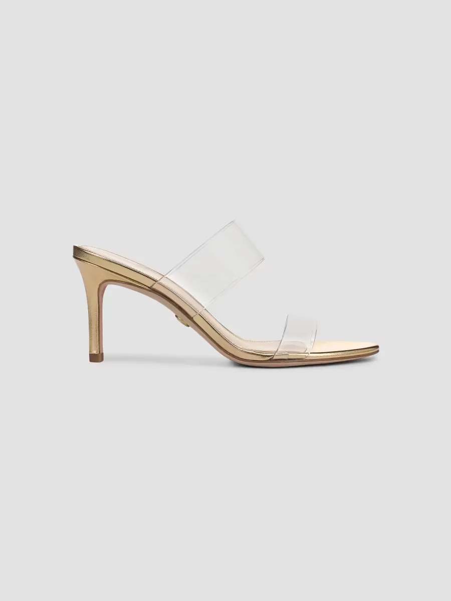 Asha 75MM Transparent Stiletto Sandals