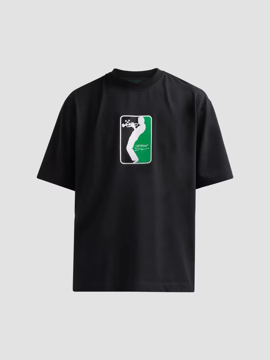 League Skate Cotton Crewneck T-Shirt by Off-White