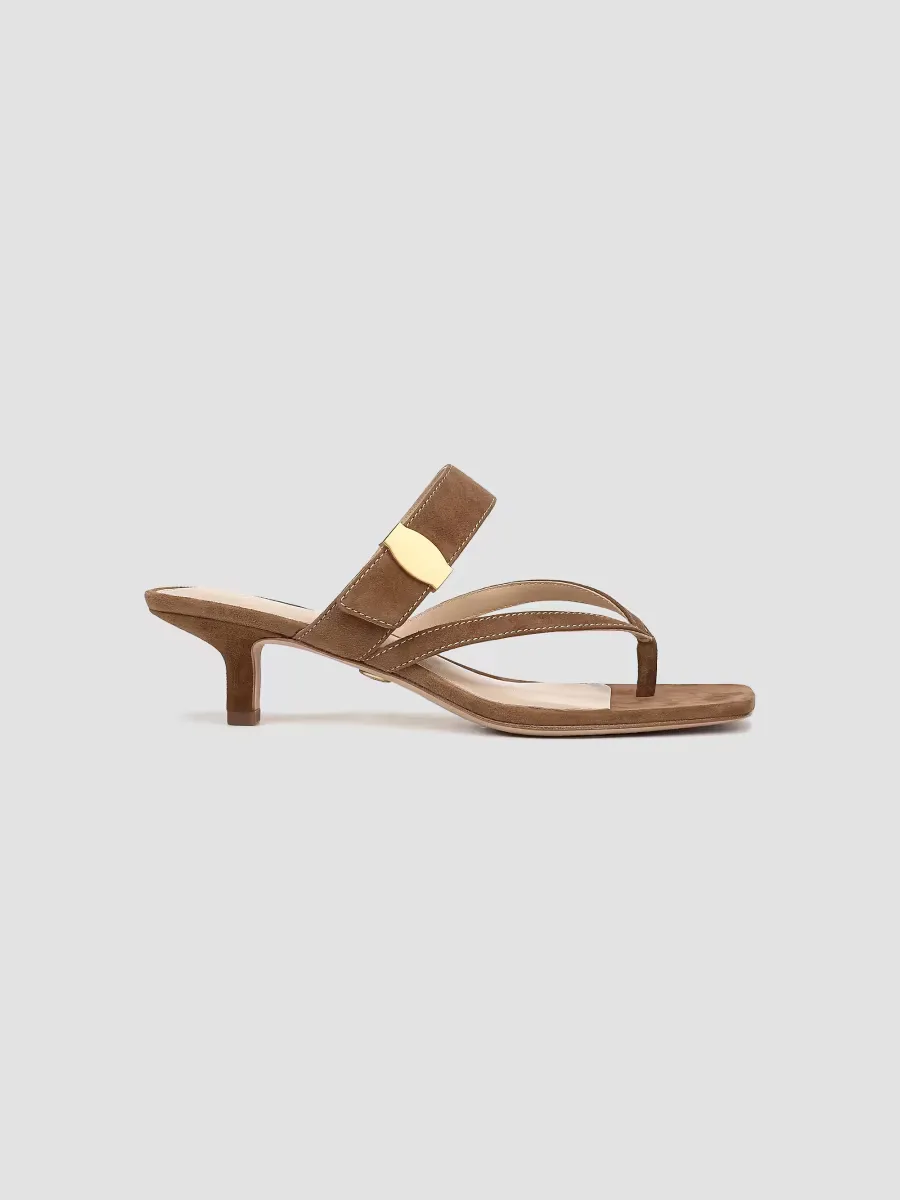 Salva Dash 45MM Suede Sandals