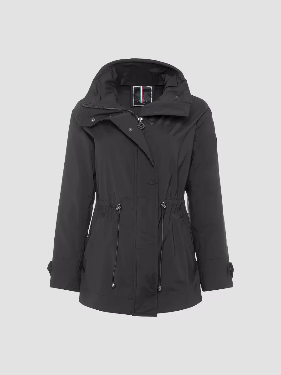 Lightweight Jacket with Concealed Hood by Gorski