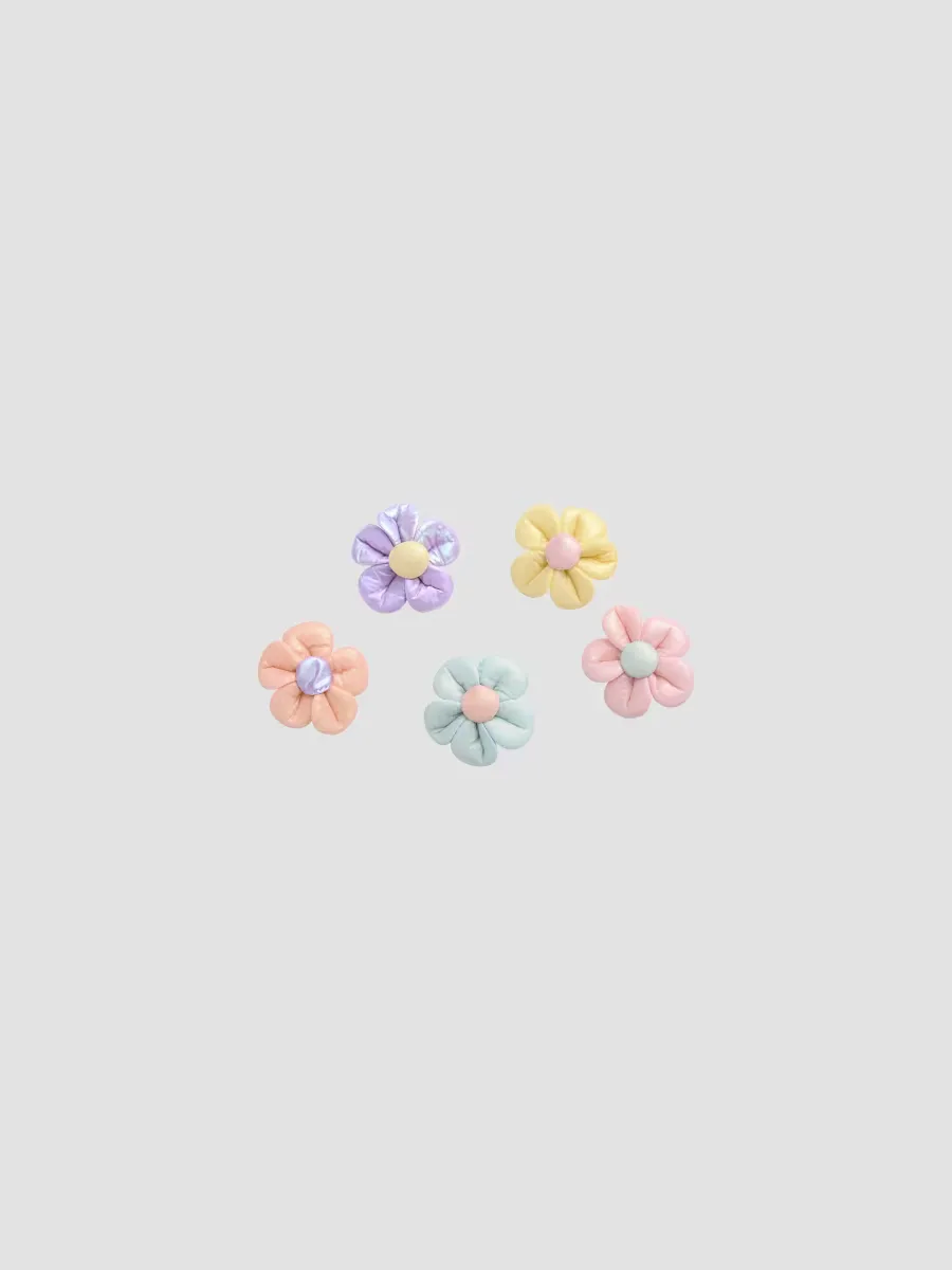 Padded Fabric Flower Set by Mimi Tutu