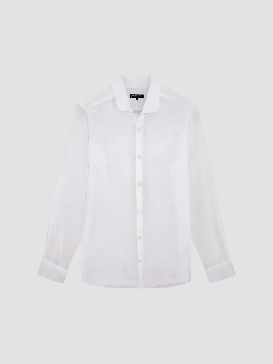 Antonio Linen Button-Front Shirt by Frescobol Carioca