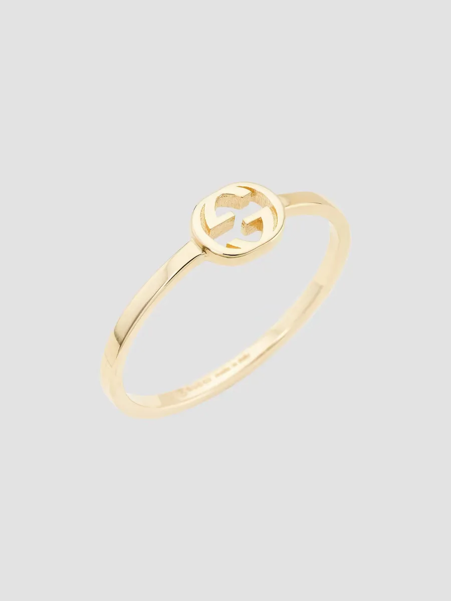 Interlocking-G Ring by Gucci