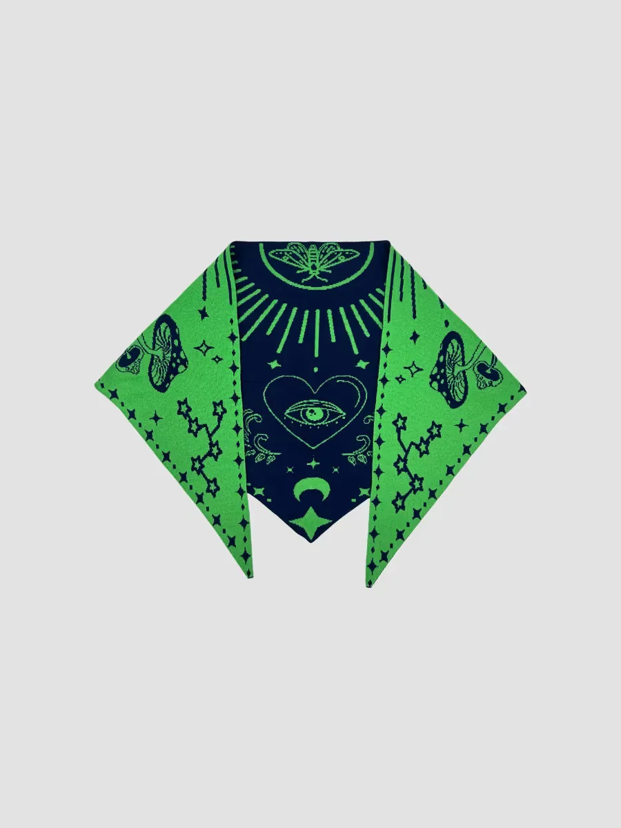 Alchemist Cashmere Triangle Scarf by Freya