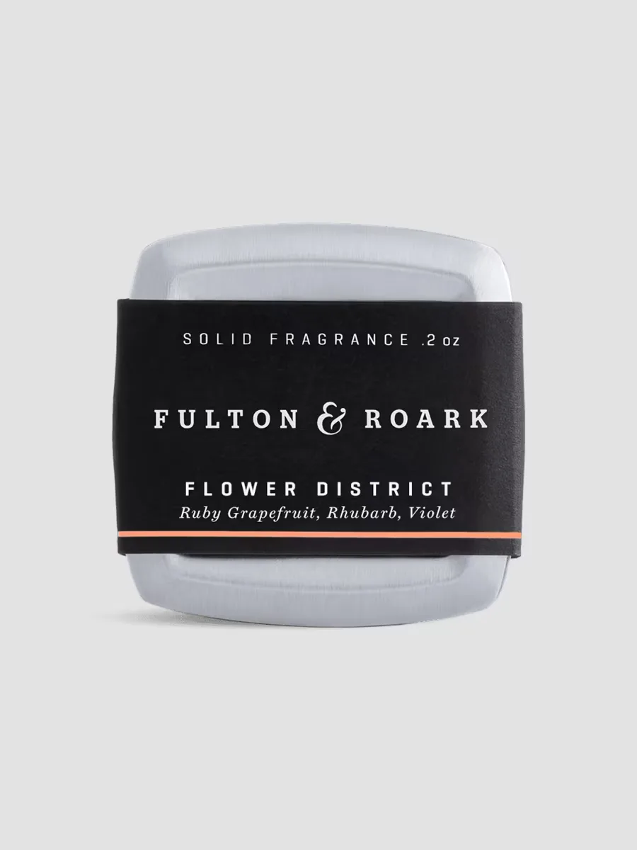 Flower District Solid Fragrance by Fulton & Roark