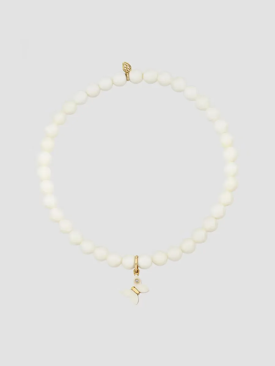 Tuxedo 14K Yellow Gold & Multi-Gemstone Beaded Stretch Bracelet by Sydney Evan