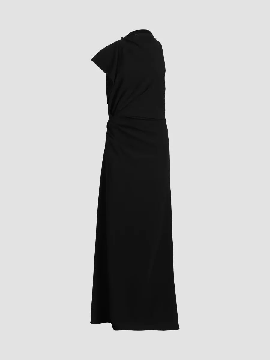 Devyn Crpe Drape Maxi Dress by Proenza Schouler