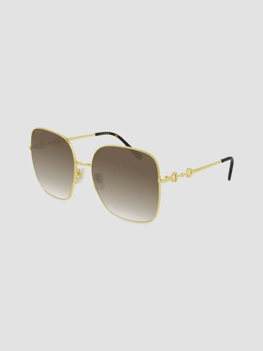 Horsebit 61MM Rectangular Sunglasses by Gucci