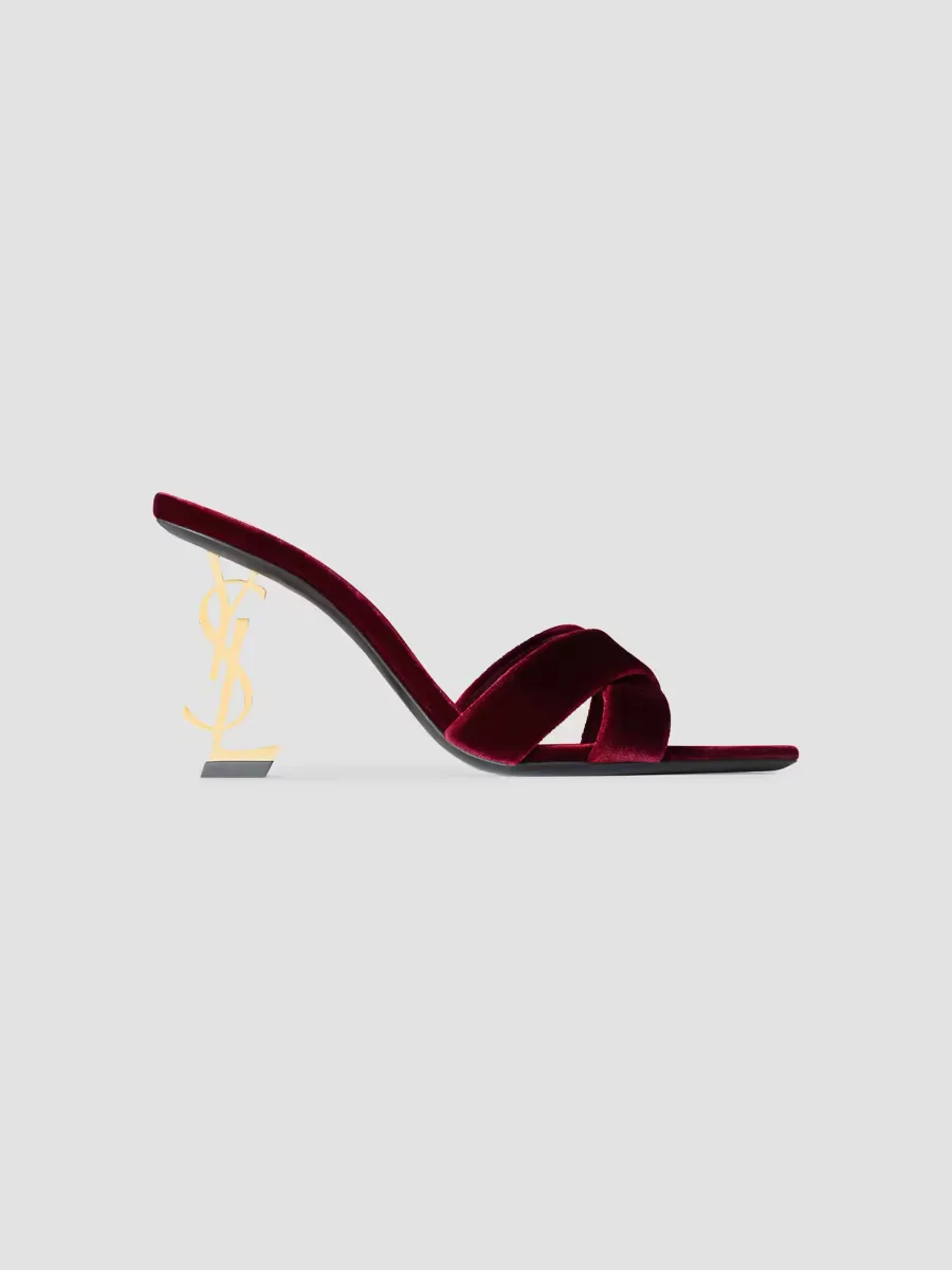 Opyum Mules in Velvet