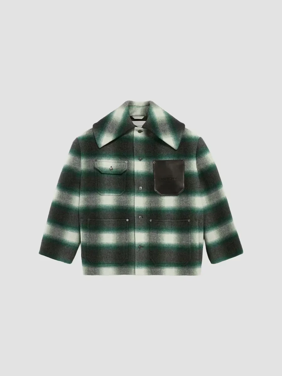 Workwear Cocoon Outerwear Jacket by Balenciaga