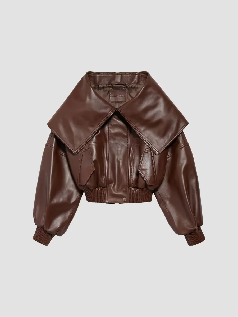 Wrap Collar Blouson Jacket by Balenciaga