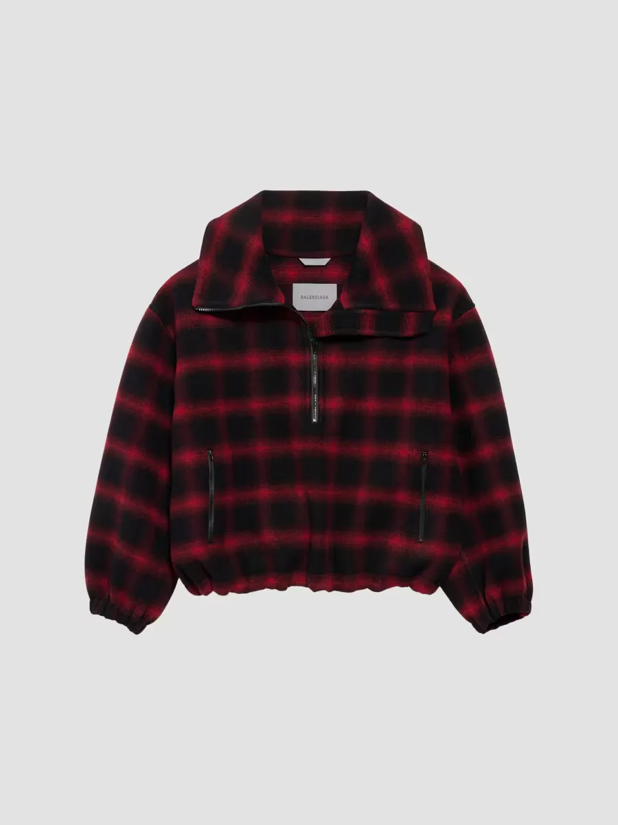 High Collar Half Zip Outerwear Jacket by Balenciaga