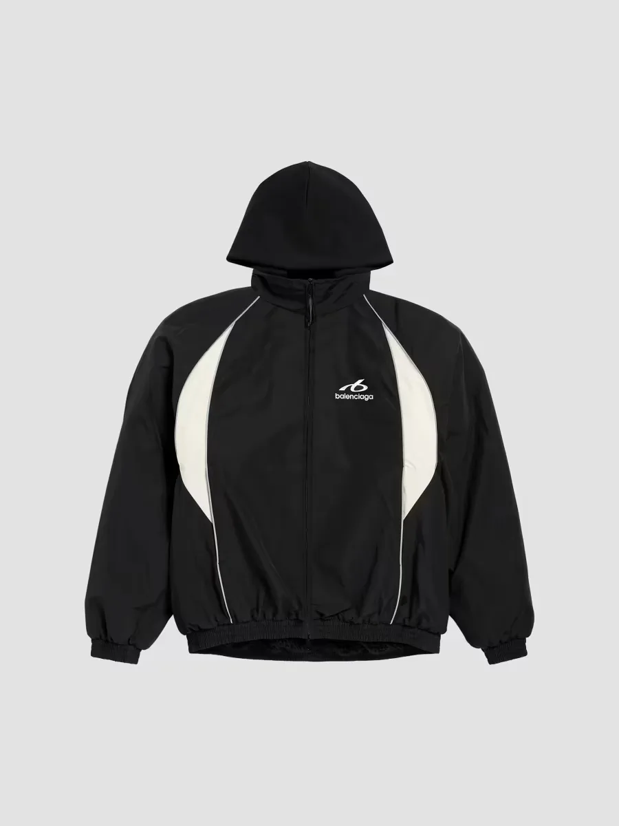 Bodies Hybrid Zip-Up Outerwear Hoodie by Balenciaga