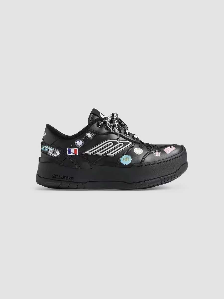Hamptons Stickers Platform Sneakers by Balenciaga