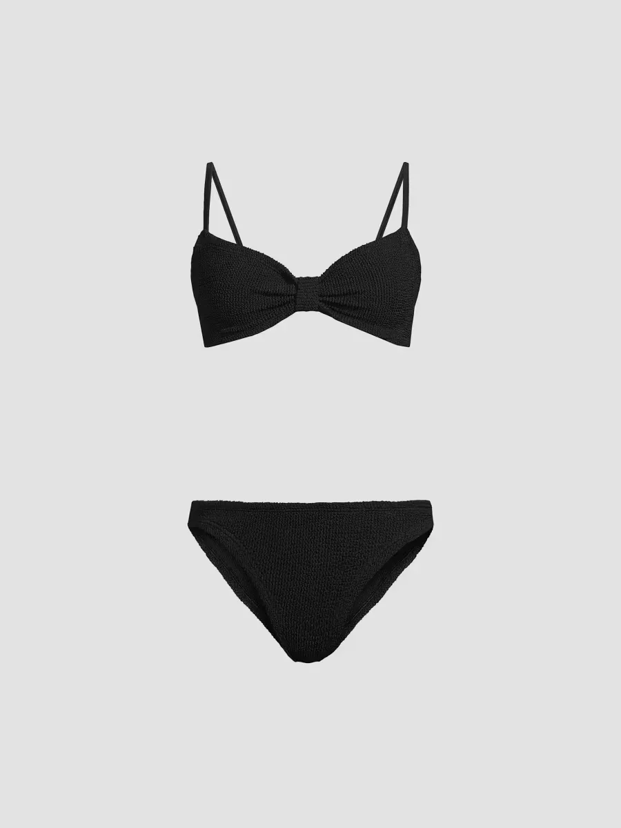Alicia Textured Knit Bikini by Hunza G