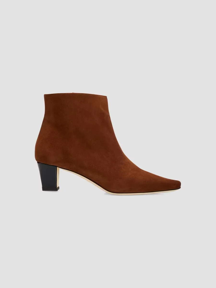 Jaima Suede Ankle Boots by Manolo Blahnik