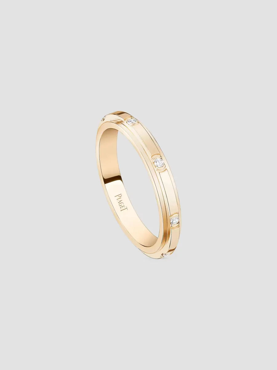 Possession 18K Rose Gold & 0.06 TCW Diamond Wedding Band by Piaget