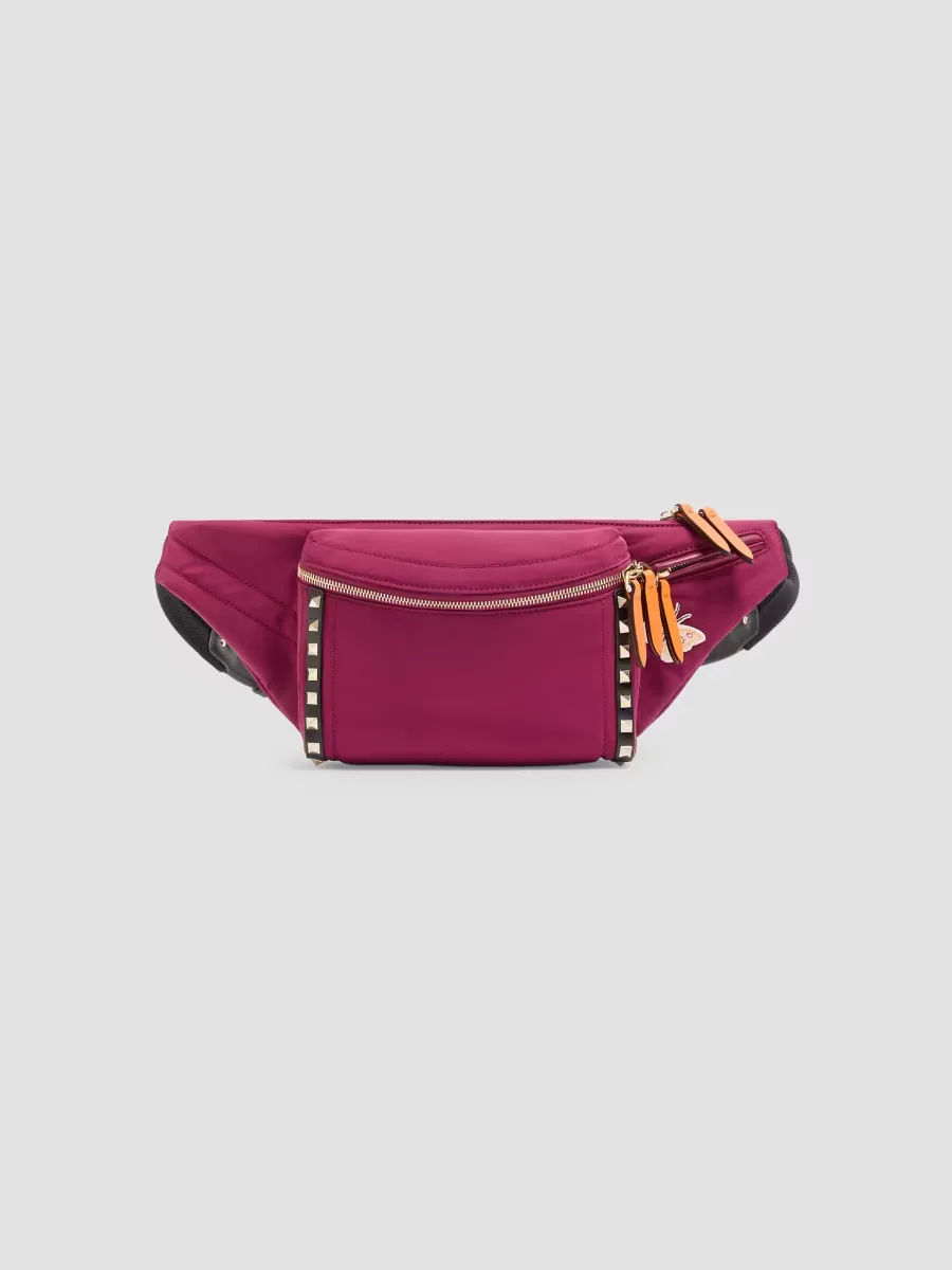 Stud Up Waist Bag in Technical Fabric by Valentino