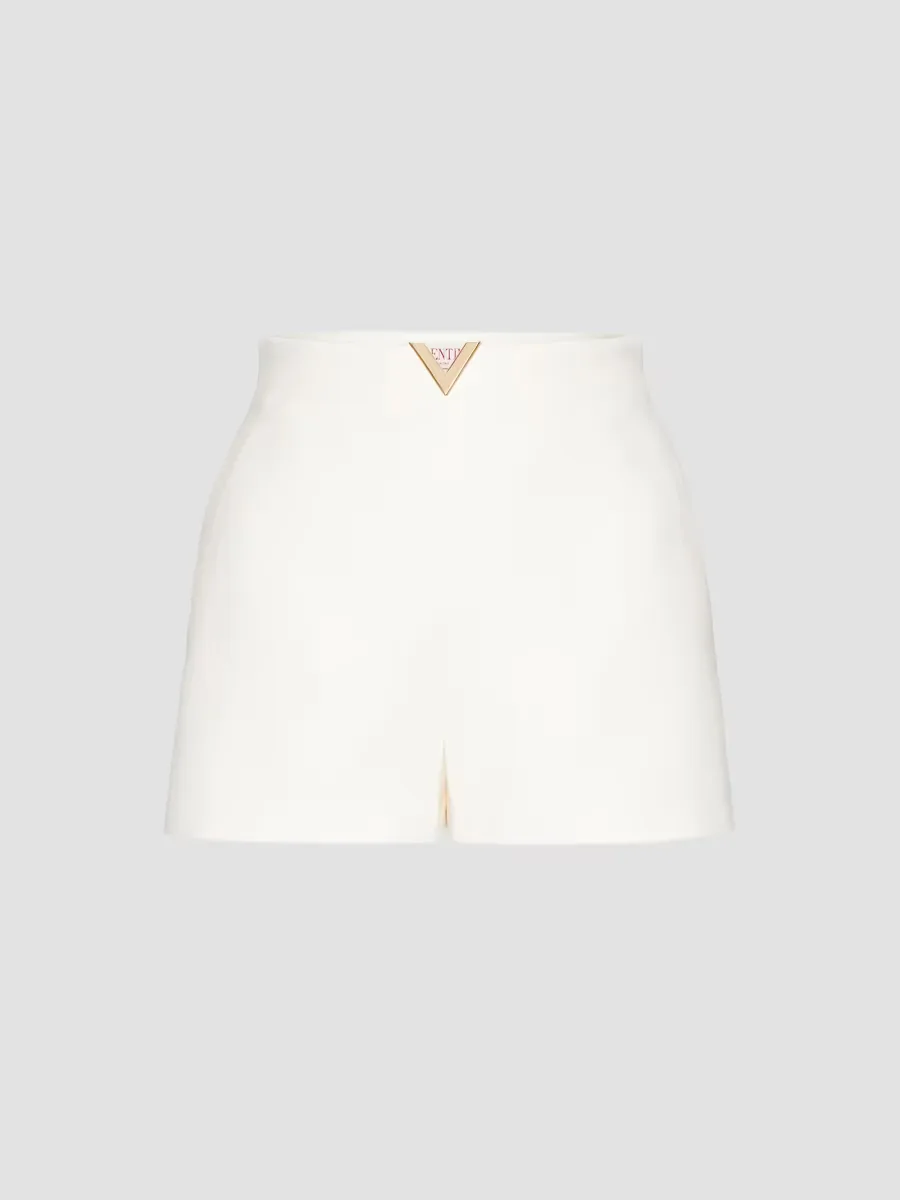 Crepe Couture Shorts by Valentino