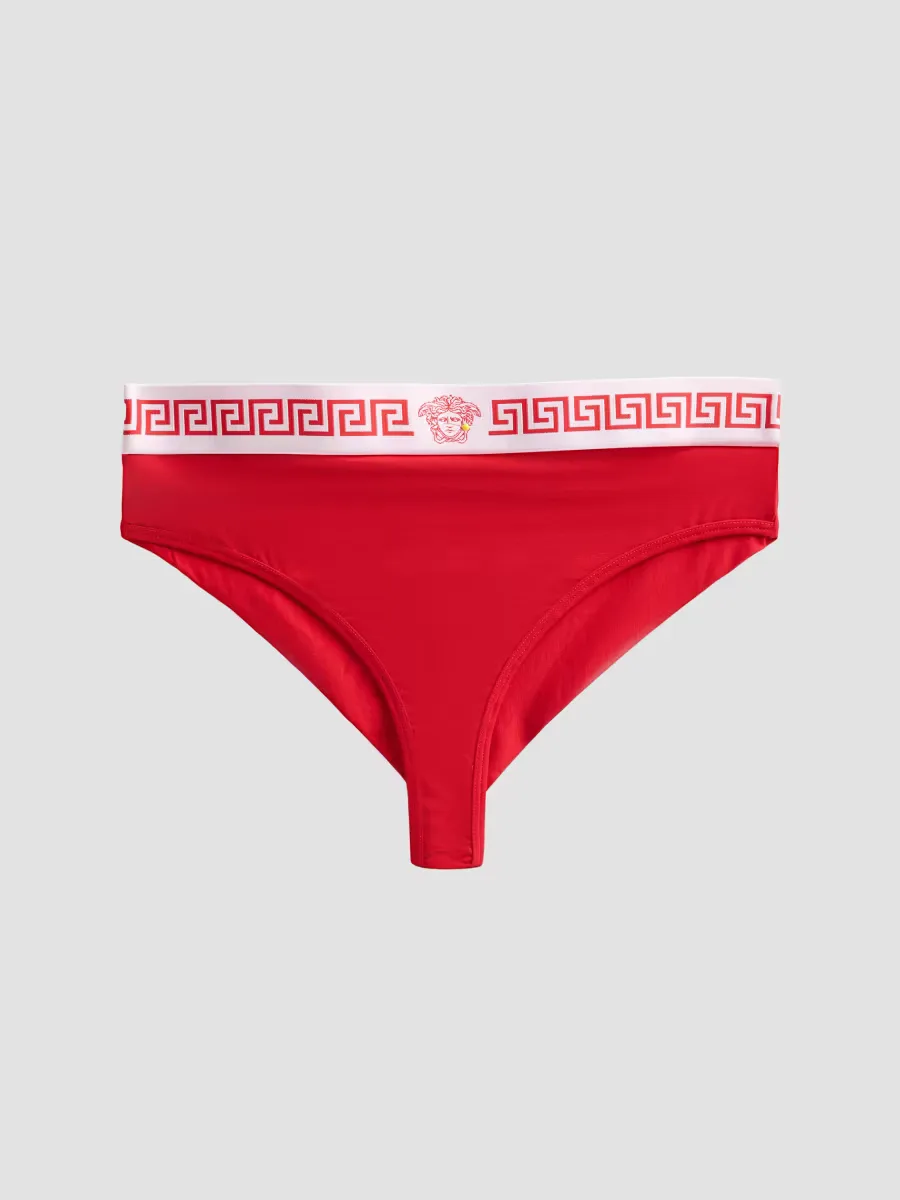 Brasiliana Jersey Cheeky Briefs by Versace