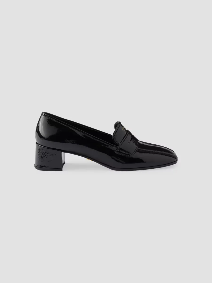 Patent Leather Loafers by Prada