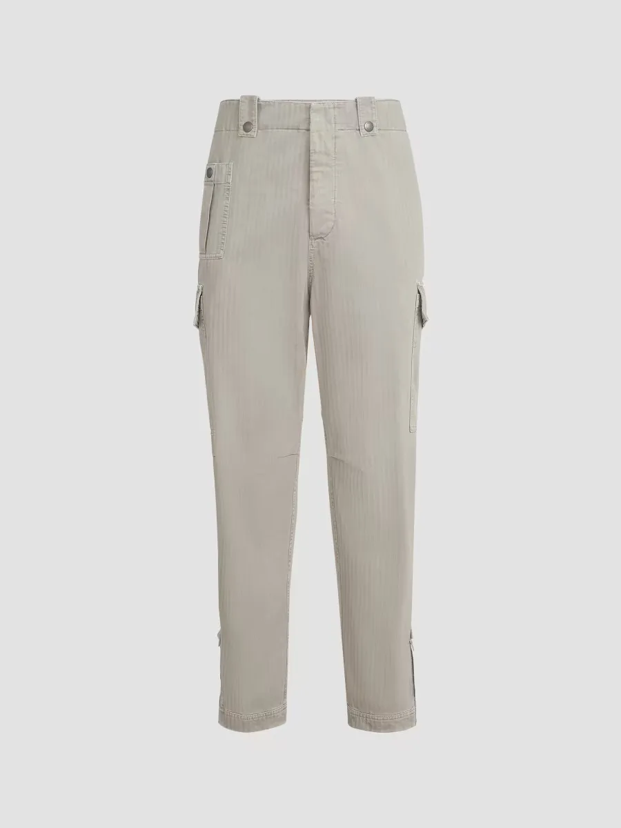 Garment-Dyed Multi-Pocket Cargo Trousers by Brunello Cucinelli
