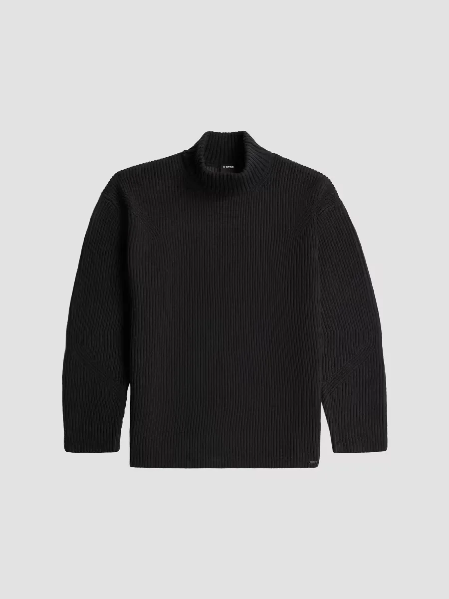 Moto Wool Knit Relaxed-Fit Sweater by G-Star