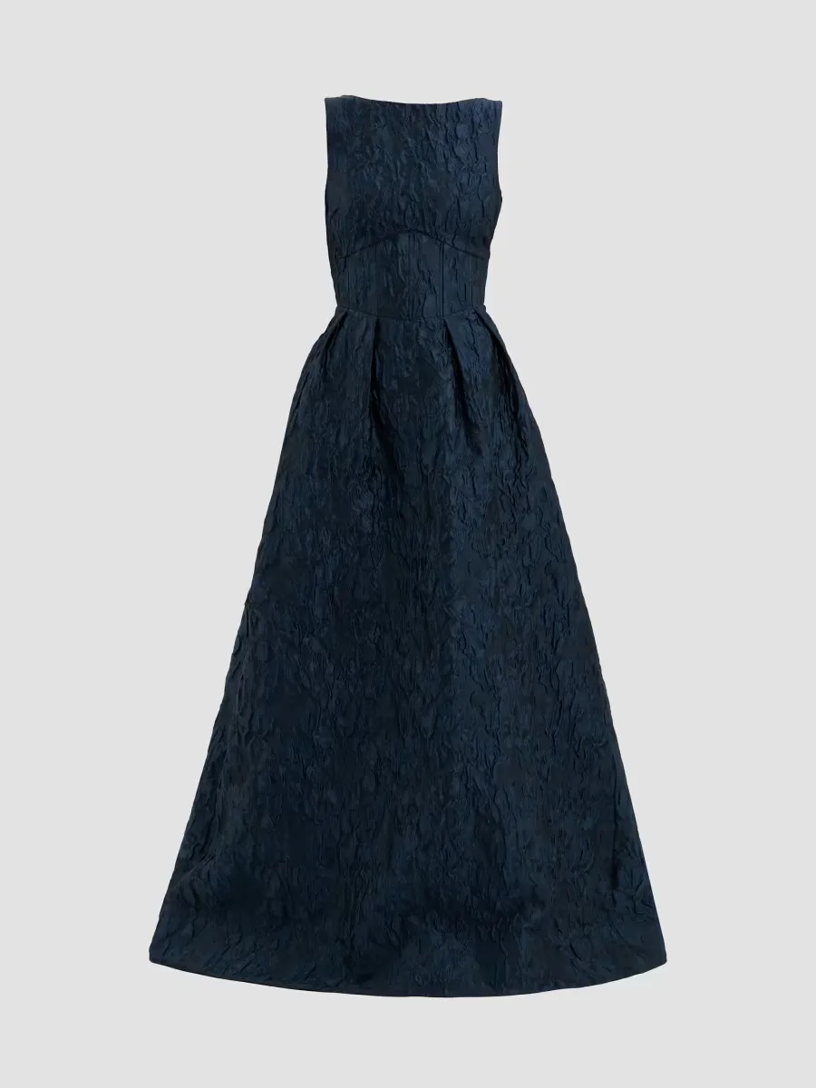 Cascades Jacquard Gown by Rebecca Vallance