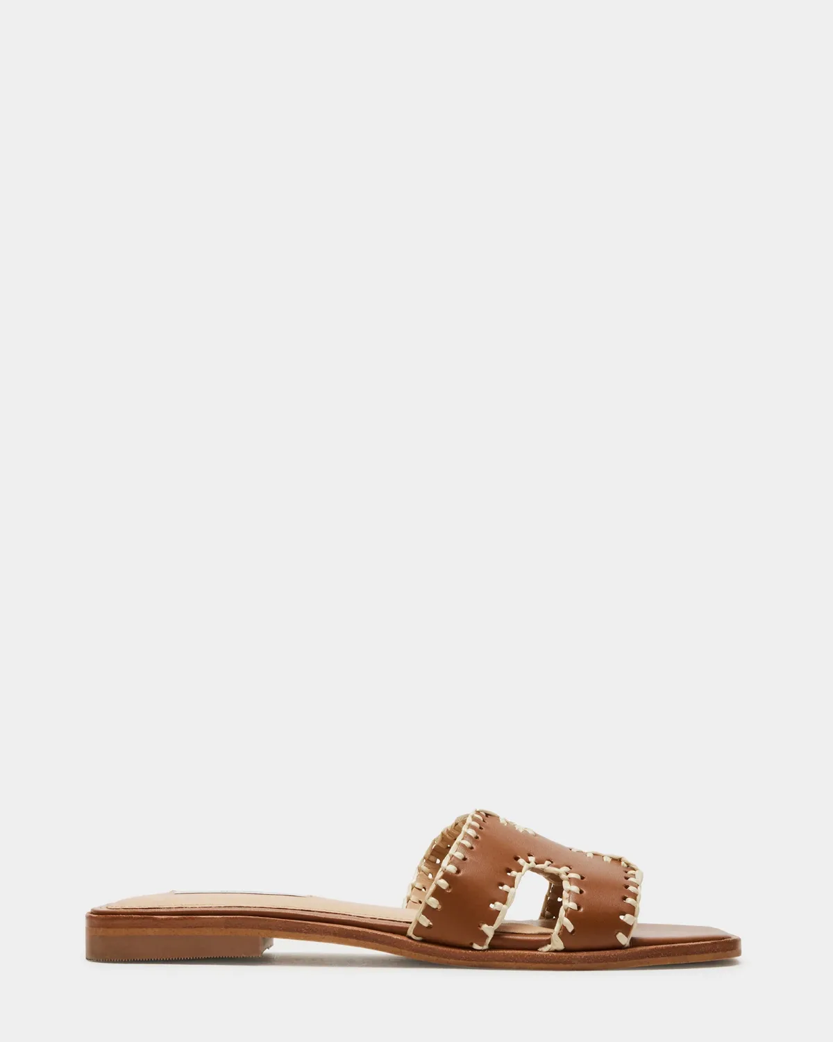Hadyn Woven Square Toe Sandals - Leather by Steve Madden