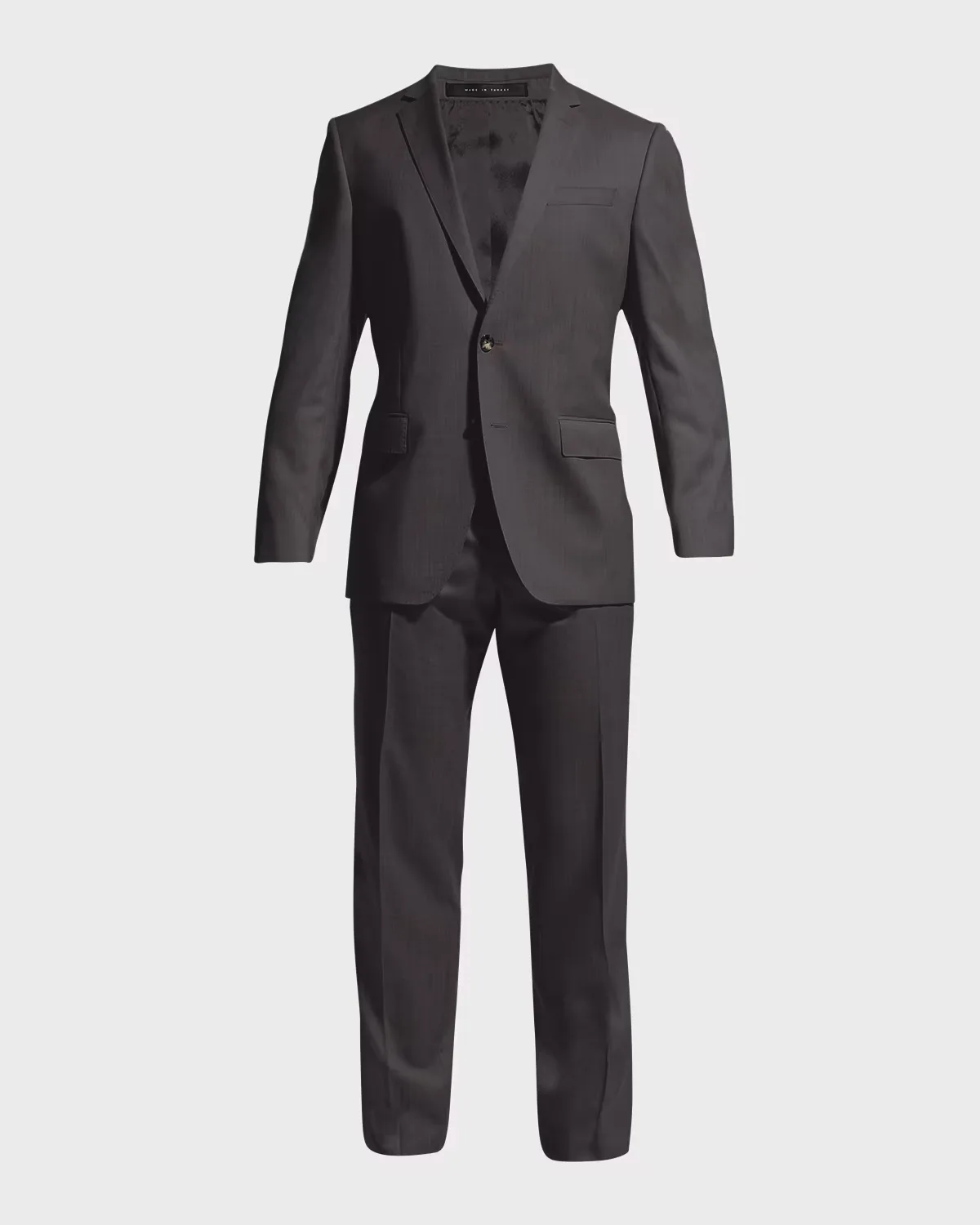 Stretch-Wool Basic Two-Piece Slim Fit Suit by BOSS