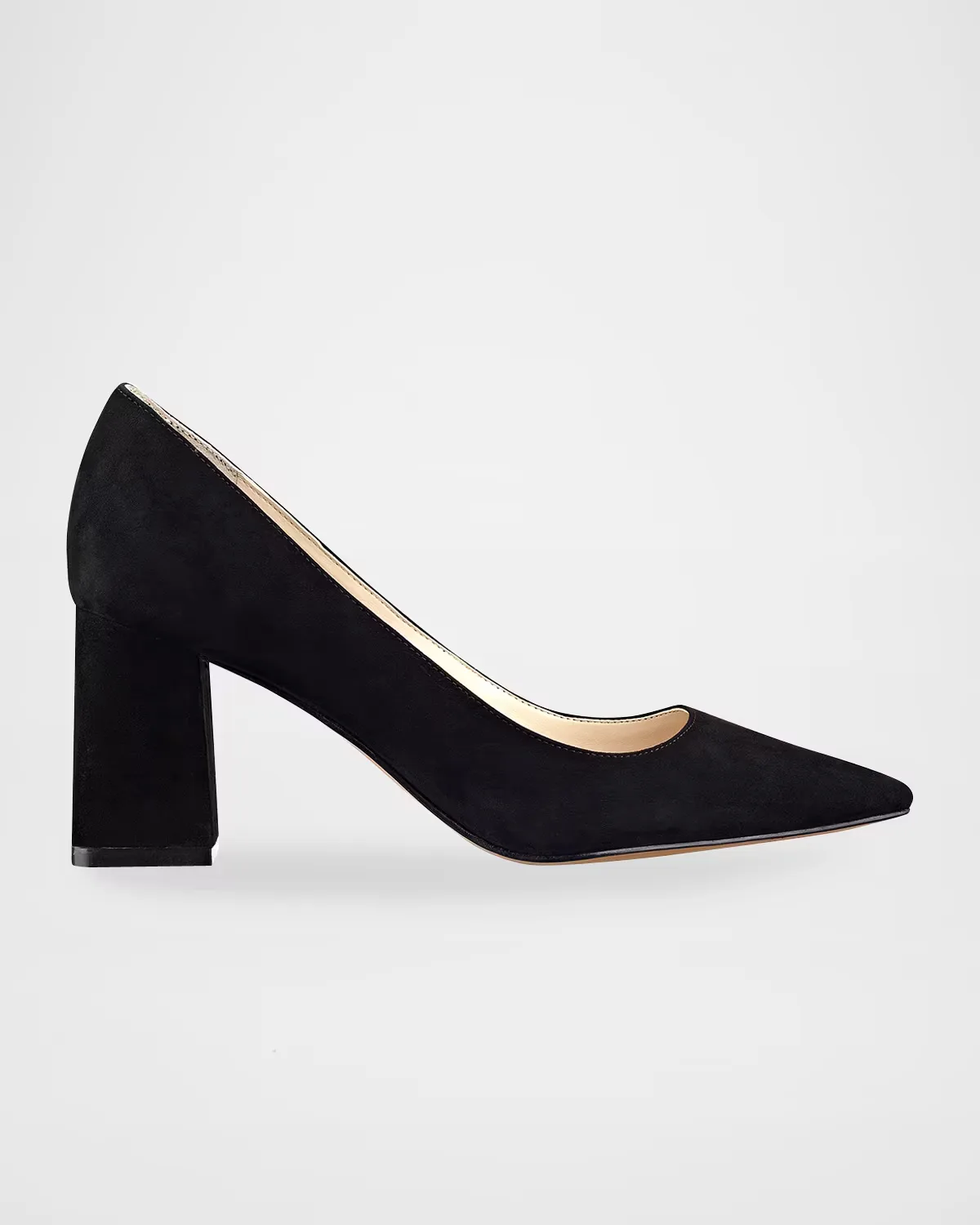 Zala Point-Toe Pumps - Suede