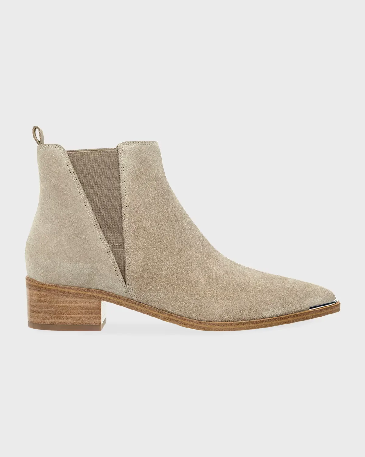 Yale Leather Pointed Chelsea Booties by Marc Fisher LTD