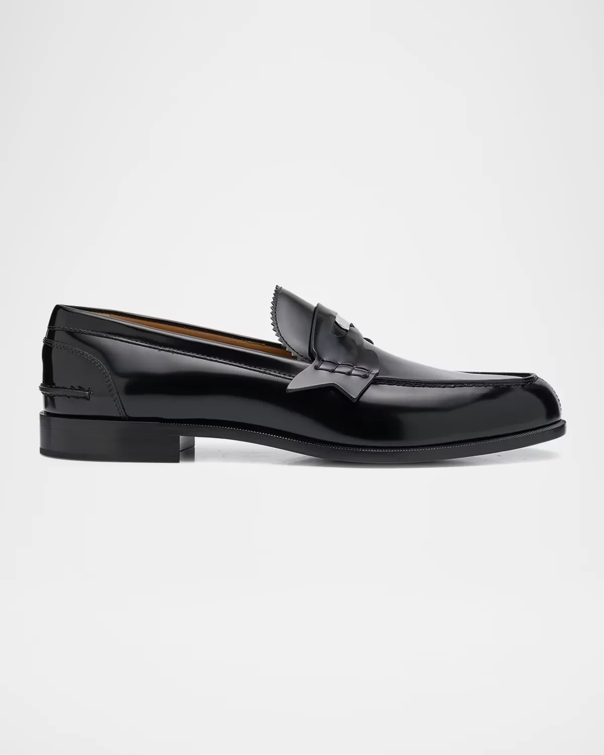Patent Leather Penny Loafers by Christian Louboutin