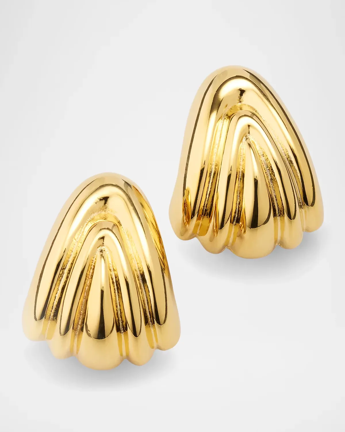Rio Plated Huggie Earrings