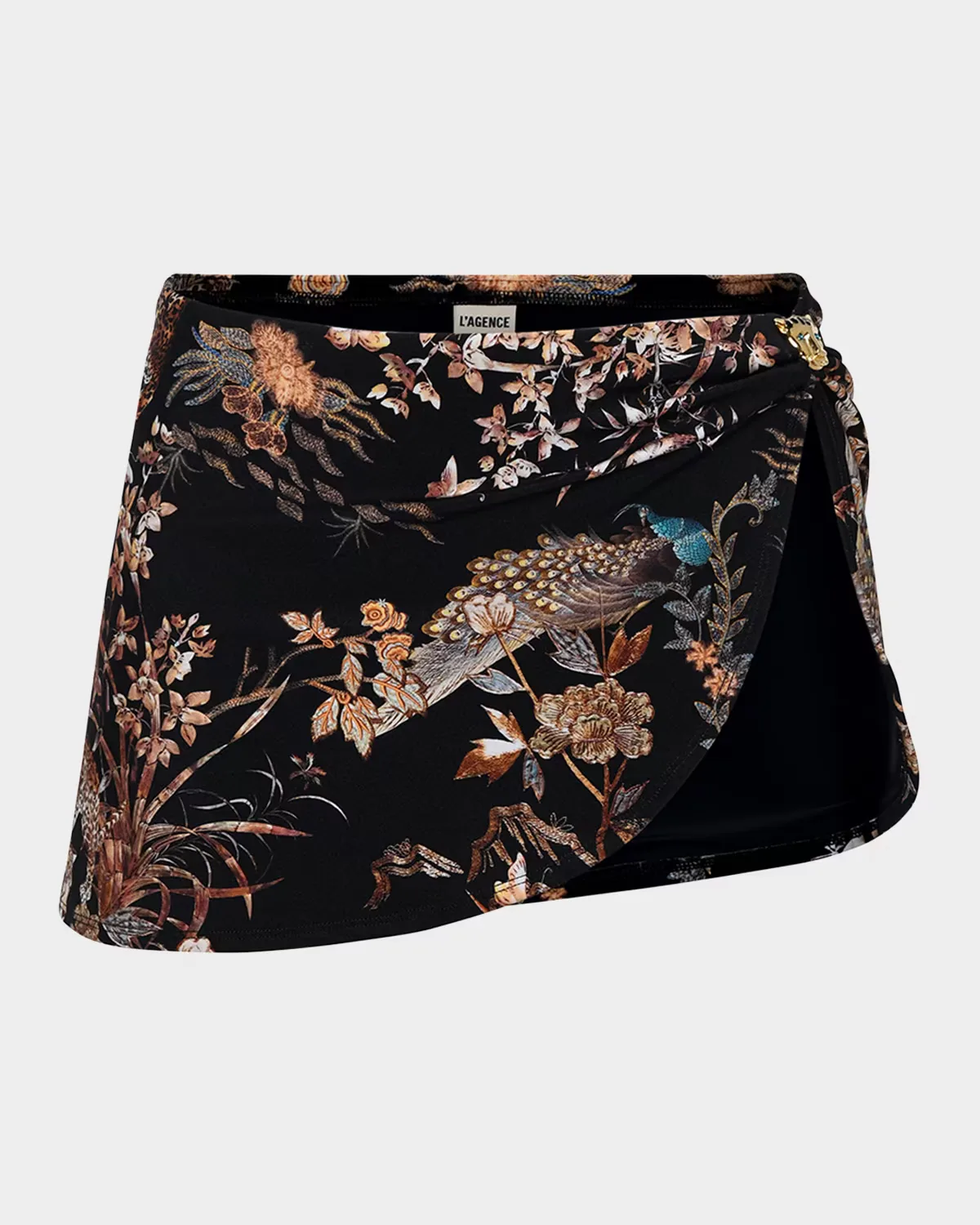 Coco Jungle High-Waist Skirt by L & apos;AGENCE