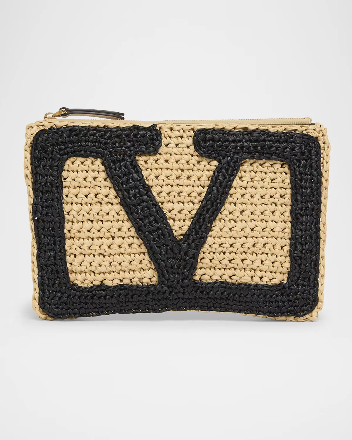Viva Superstar VLOGO Crochet Clutch Bag by Valentino Garavani