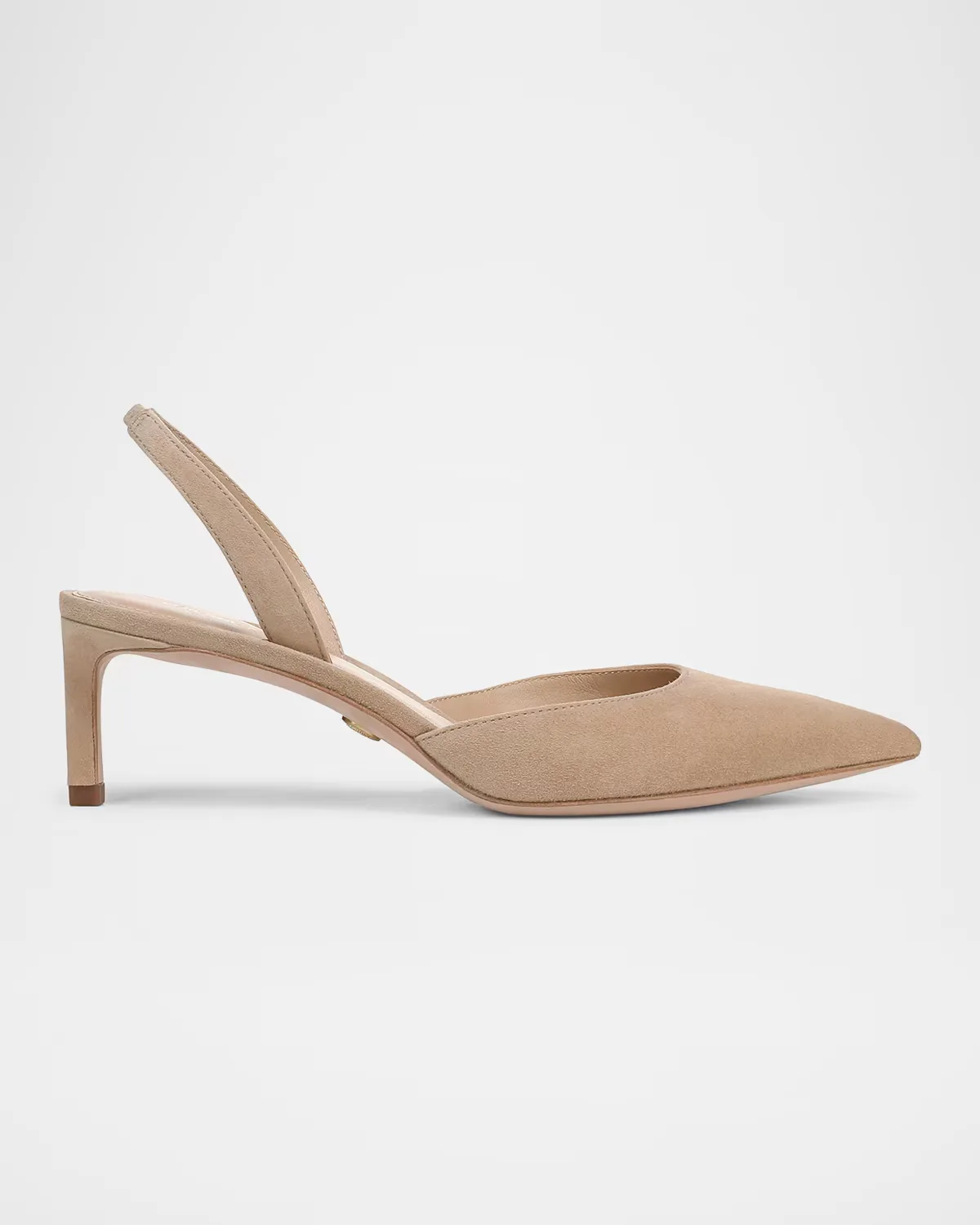 Caroline Suede Slingback Pumps by Veronica Beard