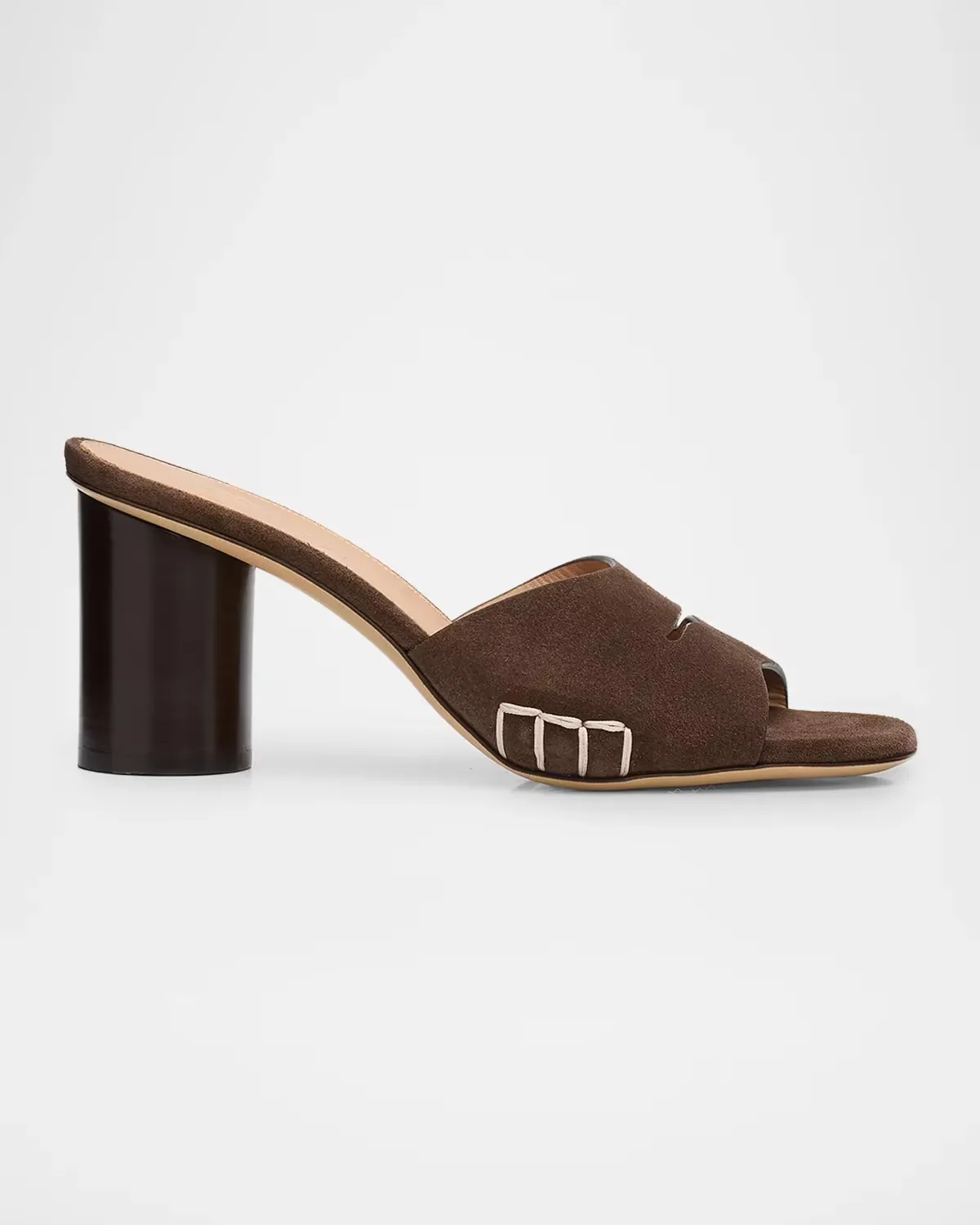 75mm Suede Loafer Sandals by JW Anderson
