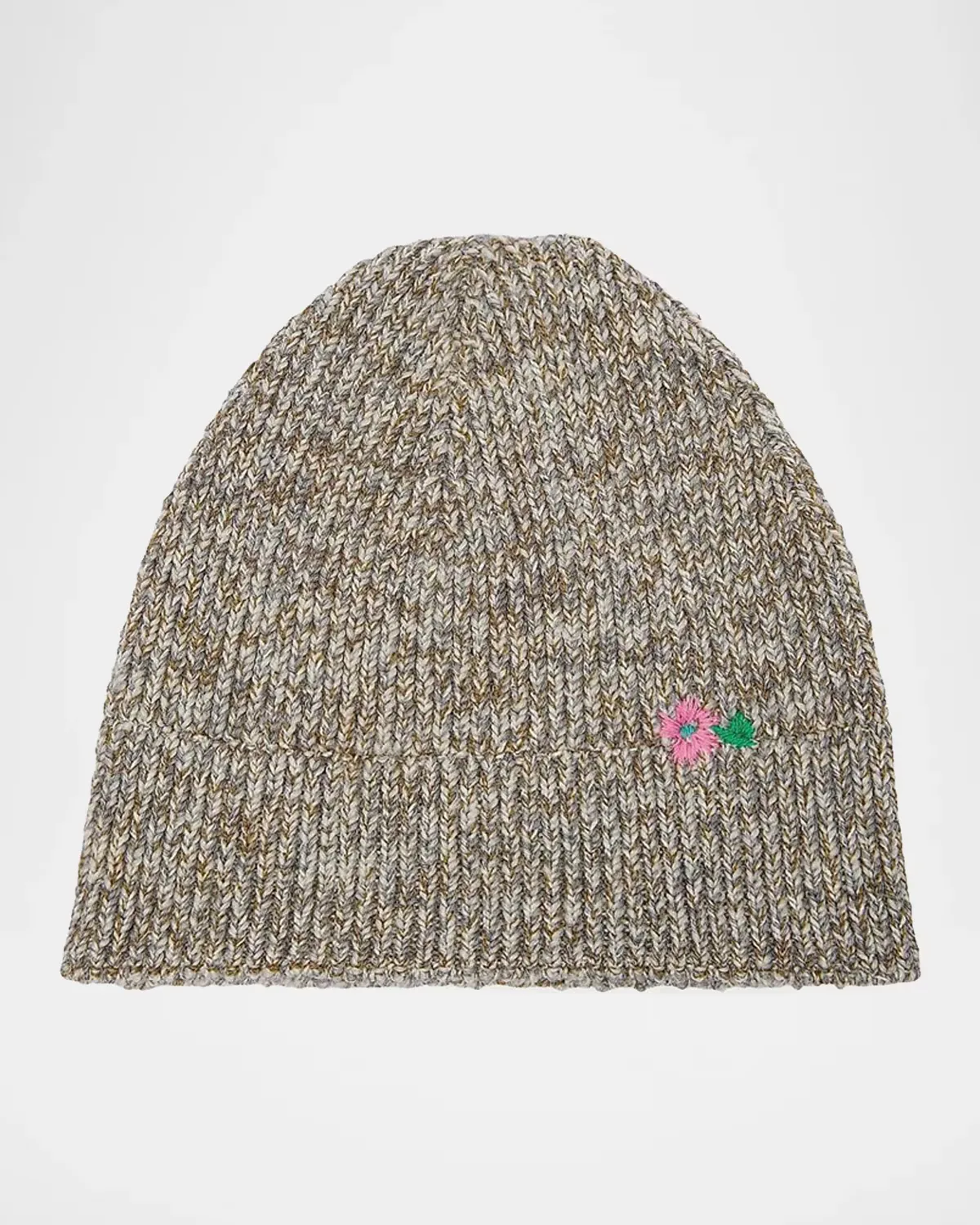Flower Embroidered Wool-Blend Beanie by Dries Van Noten