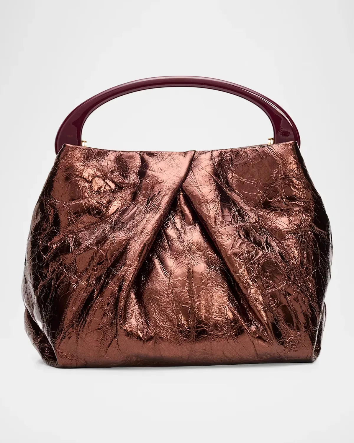 Small Leather Top-Handle Bag by Dries Van Noten