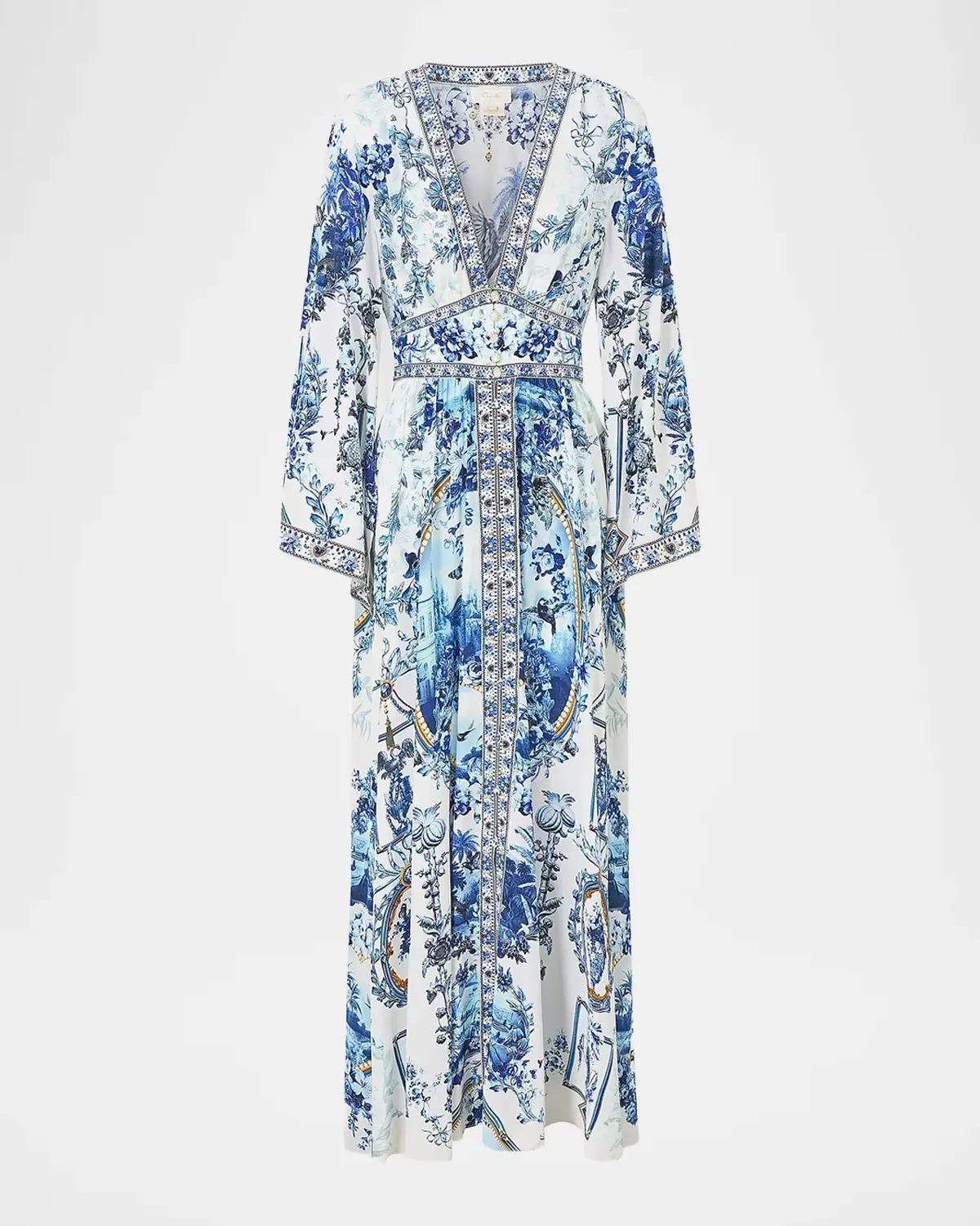 Floral Empire Maxi Dress by Camilla