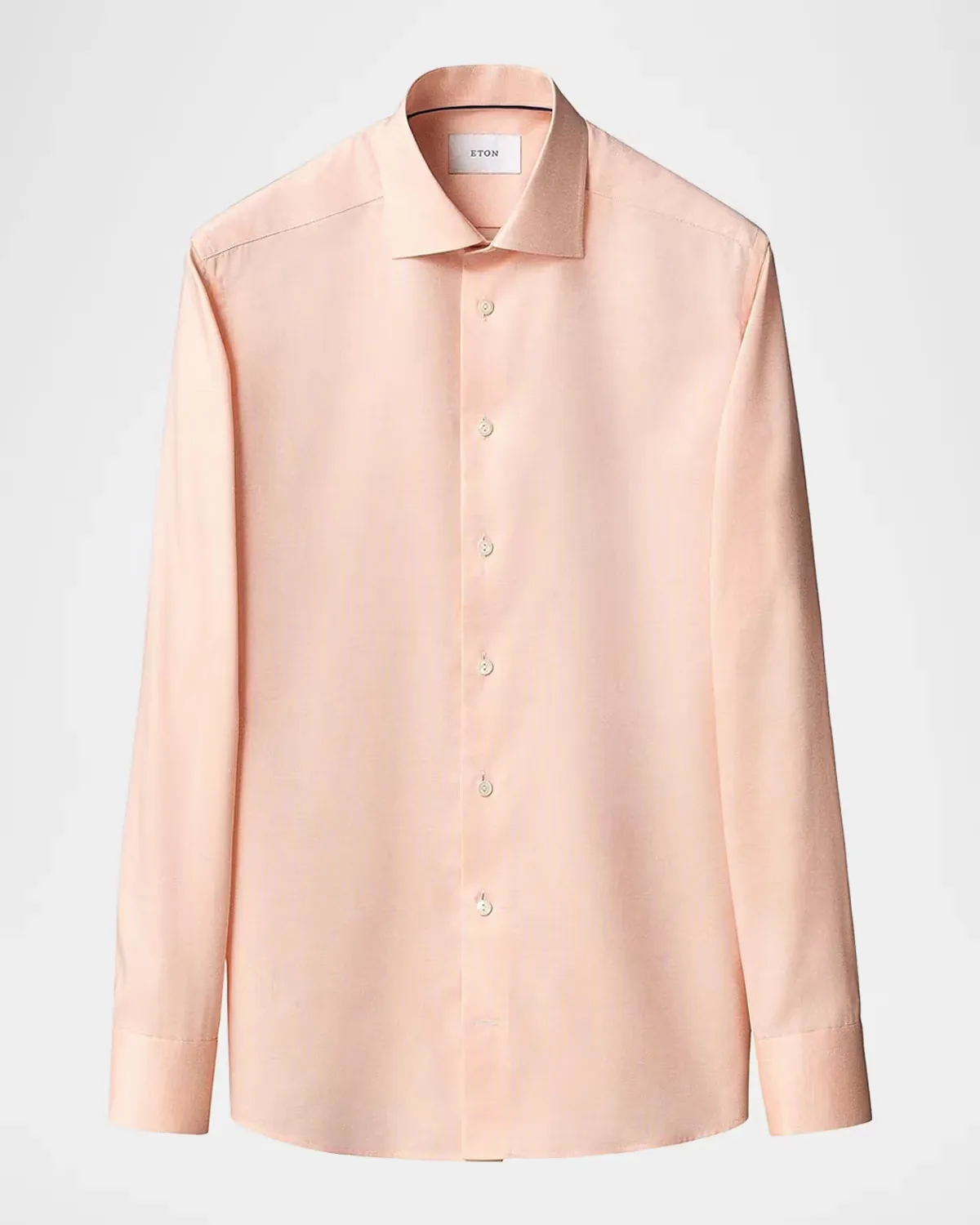 Solid Cotton Slim-Fit Oxford Shirt by Eton