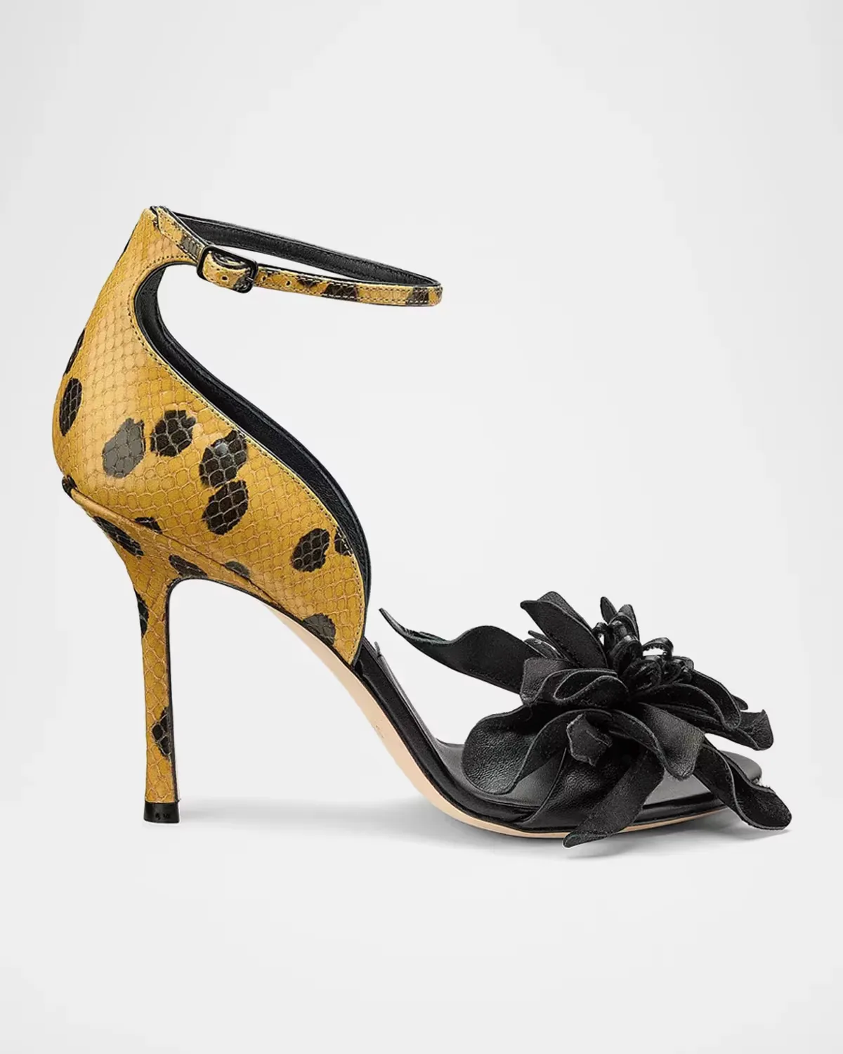 Coko 100MM Elaphe Sandals by Jimmy Choo