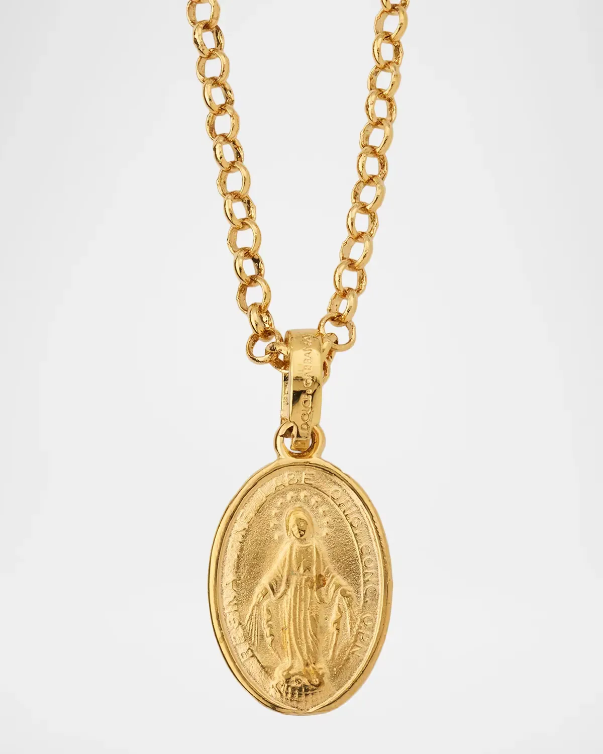 Bijoux Virgin Mary Chain Necklace by Dolce & Gabbana